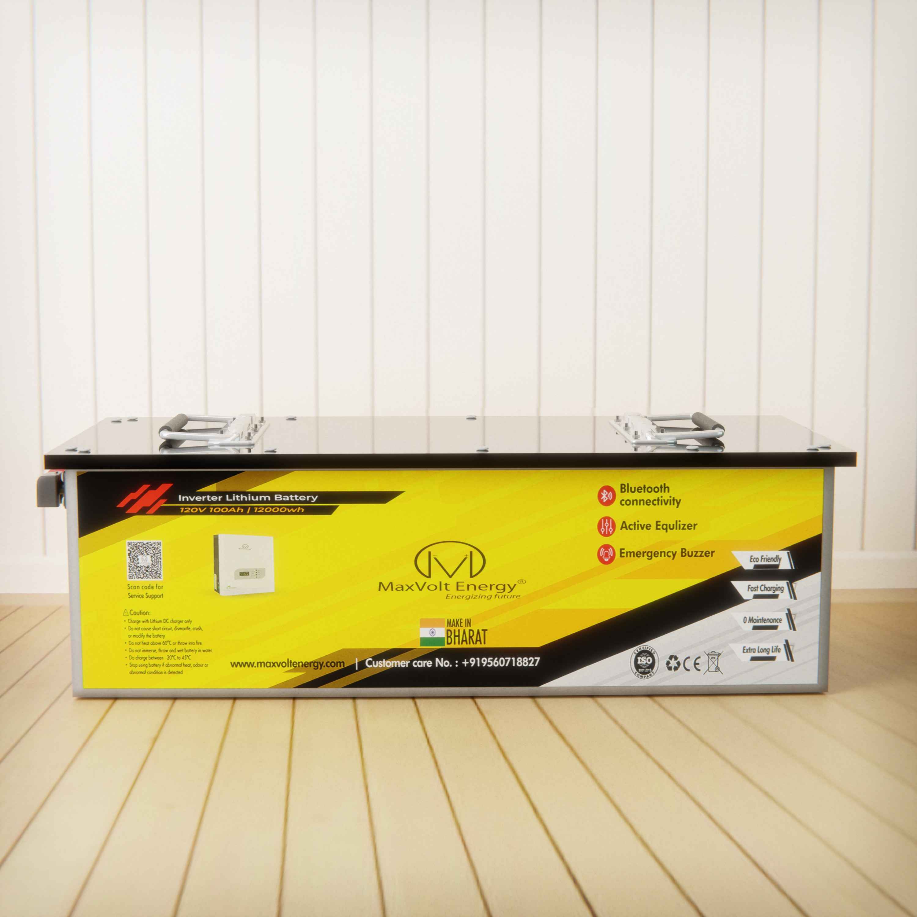 12.8V 100Ah Inverter Battery